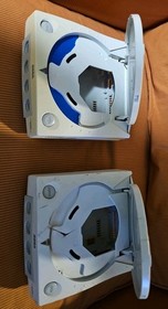 (2) Sega Dreamcast Console - Empty Shells - (parts) Lot Of 2 