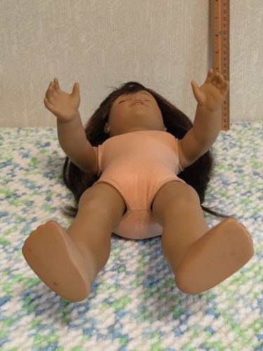 2014 American Girl 18" Doll - Brown Hair - Blue Eyes (E68) - Imagen 14 de 23