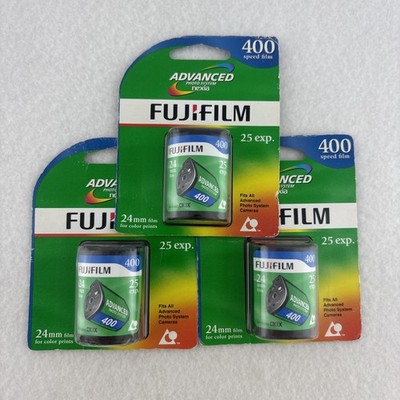 Lot of 3 Expired Fujifilm 24mm Color Film   Fujicolor   200 ISO   Expired 2010