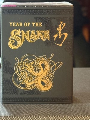 NOMAD S PLAYING CARDS  YEAR OF THE SNAKE  2 DECK SET LE LUNAR & ZODIAC SERIES