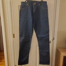 Wrangler 13MWZ 36x36 Cowboy Cut Jeans Rodeo Dark Rigid Indigo Men  s NWT