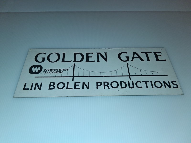 VTG 1980'S WARNER BROTHERS TV SHOW GOLDEN GATE STUDIO TRASPORTATION PERMIT 