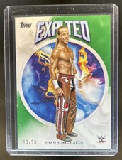 2025 Topps Exalted Shawn Michaels Green #/50