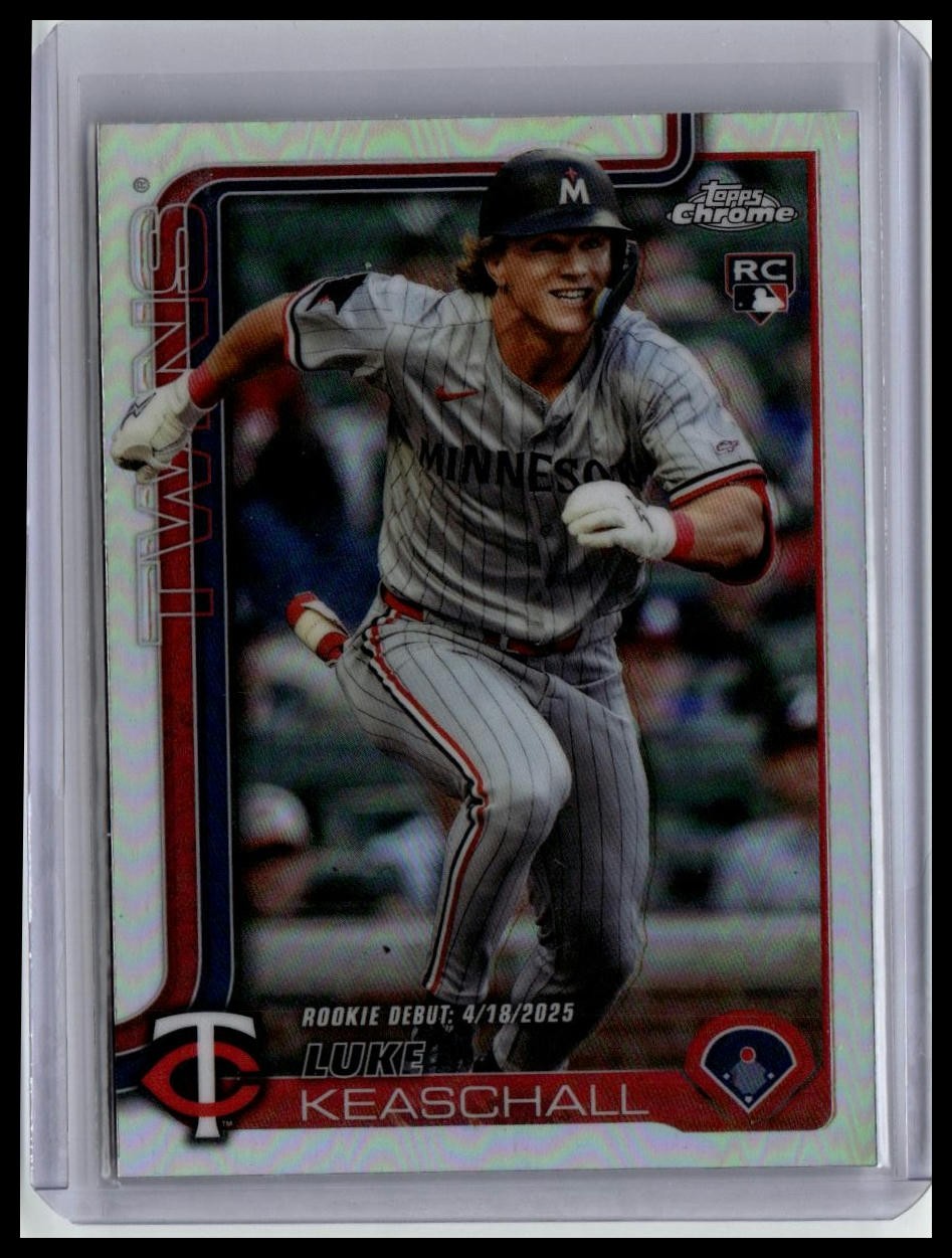 2025 Topps Chrome Update #USC134 Luke Keaschall Refractors
