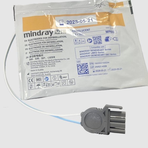 Mindray MR60 Pastiglie Elettrodo Defibrillazione Multifunzione Monouso per Adulti - Foto 3 di 3