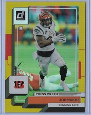 2022 Panini Donruss - Joe Mixon #200 Press Proof Premium Bengals