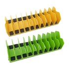 Toolbox Organizer 2PCS Plier Rack with 10 Slots and Sturdy NonSlip Base