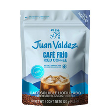 Colombia Juan Valdez Freeze-Dried Iced Coffee 120g Doypack. Cafe frio