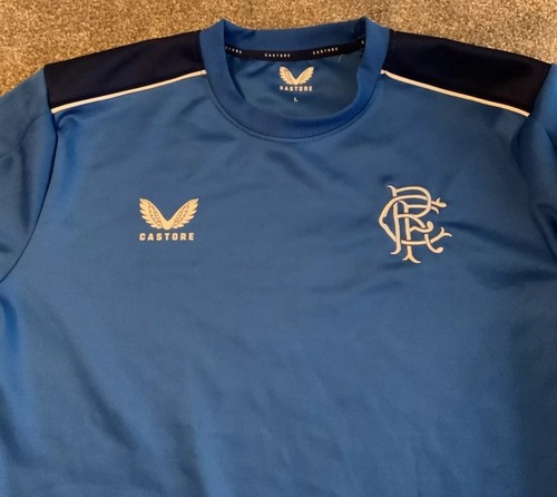 Mens Glasgow Rangers Football Matchday Castore Sweat Shirt Size Uk Large - Picture 5 of 8