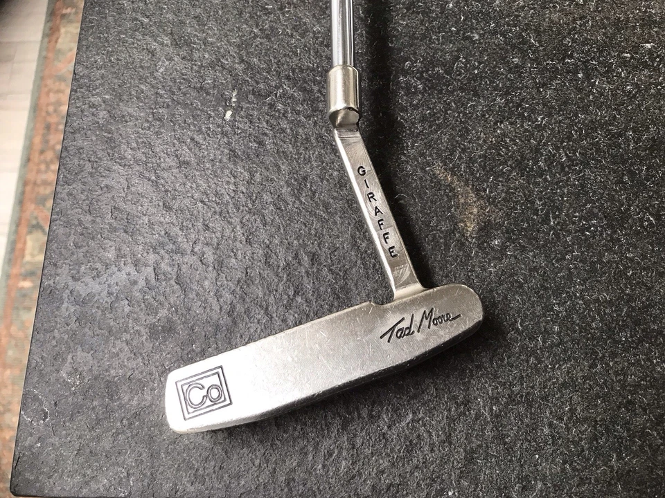 Tad Moore 1997 Tour Pro 1 Giraffe Bye Bye Putter 35 Inch/ W Super Stroke Grip - Image 3 of 4