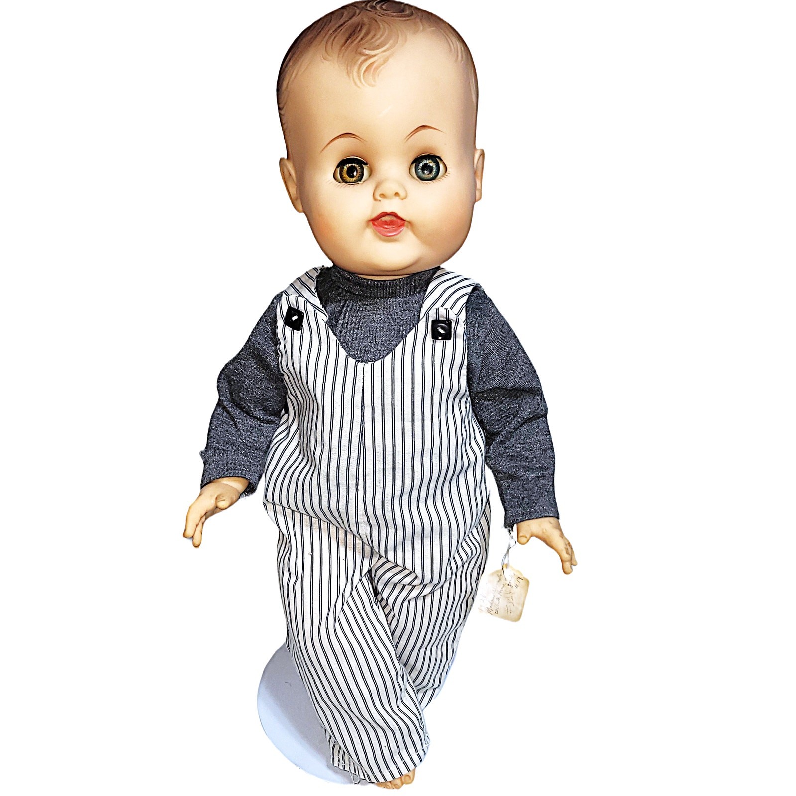 16" Vintage Madame Alexander Cute Heterochromia Baby Boy Dol