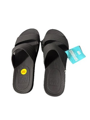 Reef Water Vista Slide Sandals - Women's - 11 / Black