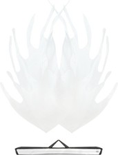 55'' Double Layered Worship Flags for Dance Church, Praise Dance Flags for Worsh