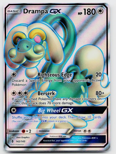 Drampa GX (Full Art) 142/145 | SM - Guardians Rising Ultra Rare - LP