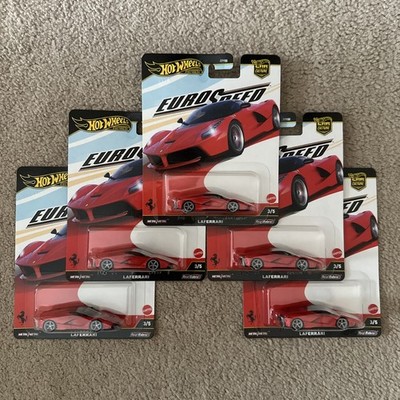 ホットウィール EURO SPEED LaFerrari Hot Wheels Premium Laferrari Euro Speed Red Car Culture