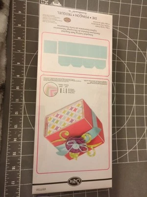 New 4 Sizzix XL 657726 CANDY DRAWER BOX wedding Birthday Valentine's Day Gift - Image 1 of 4
