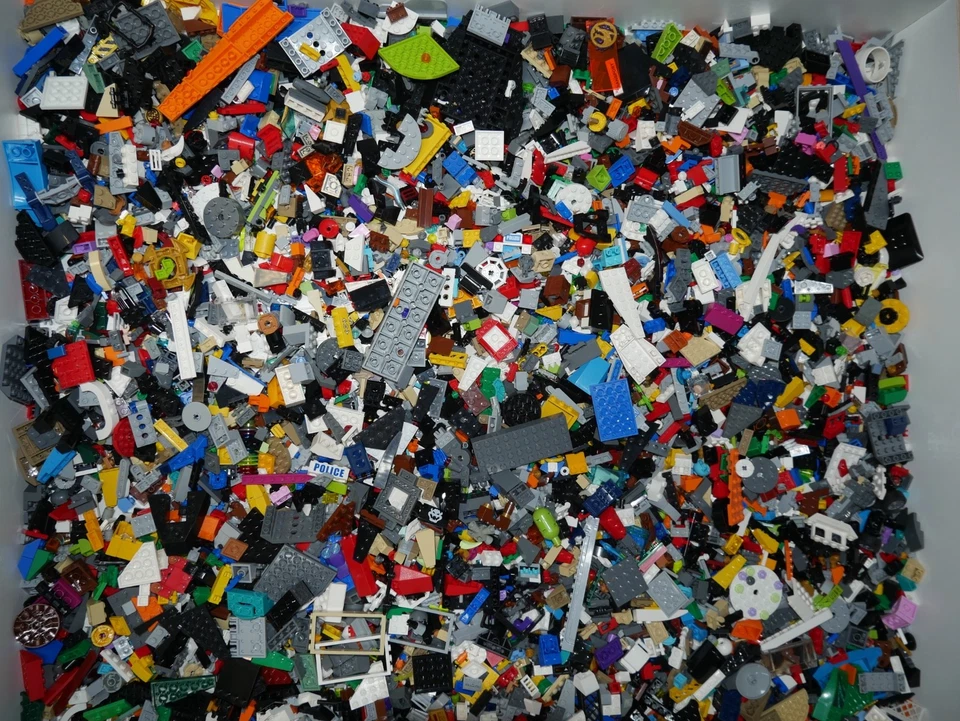 Lego® Qualitätsgeprüfte Kiloware Bausteine Technic, System, City - 10 kg - Bild 2 von 4