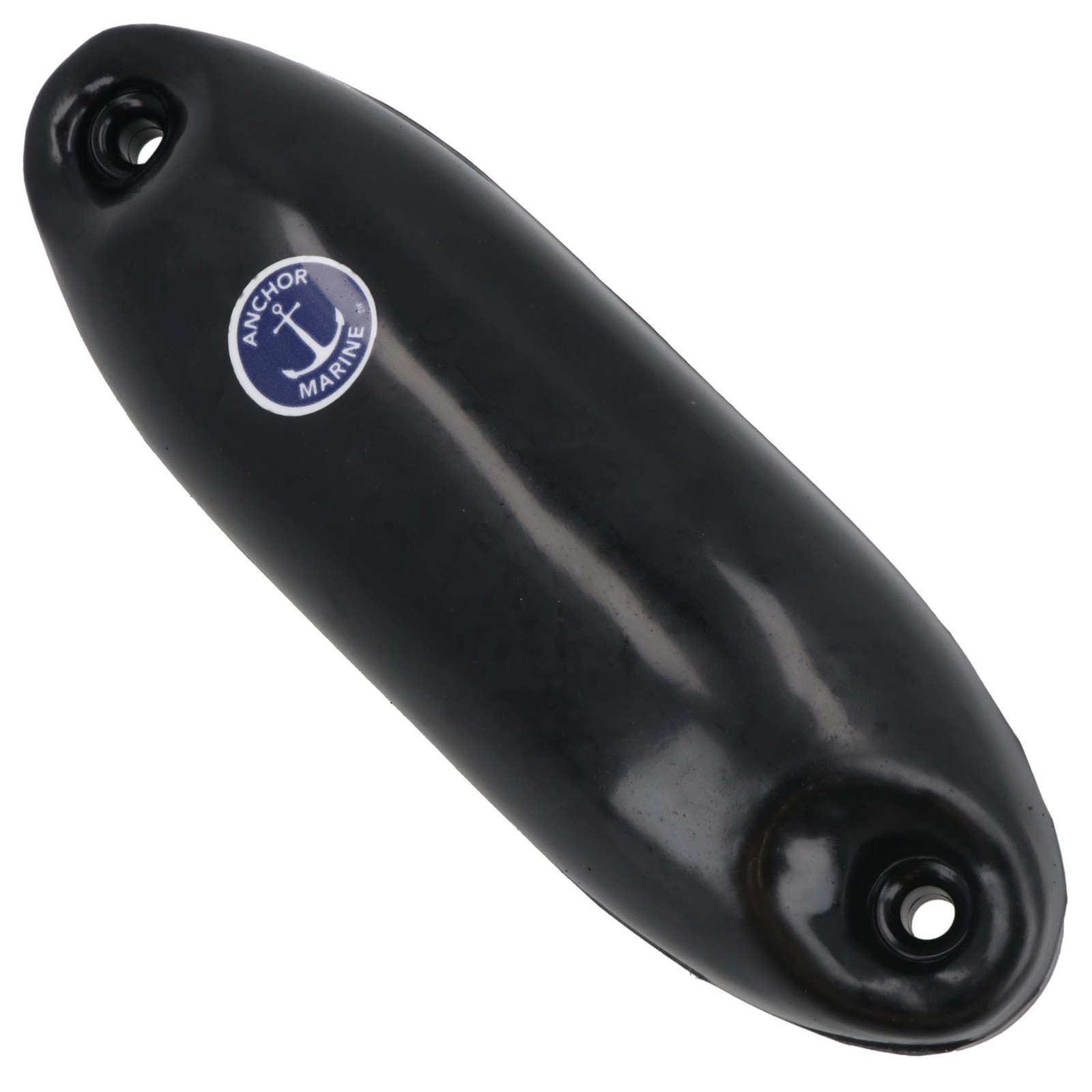Boat Fender Black Anchor Marine 8cm x 27cm Yacht Bumper Mooring Buoy