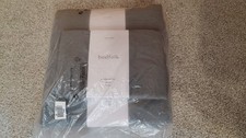 Bedfolk Linen Bedding Bundle - Double Duvet/Two Pillowcases - Sea