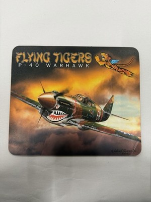 Flying Tigers P-40 Warhawk Mouse Pad / Desk Mat