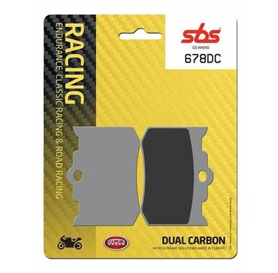 SBS 678DC Dual Carbon Bremsbelag für Performance Machine 4 Kolben Oldtimer Bremssattel