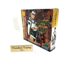 Groove On Fight Gouketsuji Ichizoku 3 Sega Saturn SS ATLUS W/ Sleeve RAM