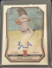 Louis Andujar Bowman Chrome 2026 Red Auto