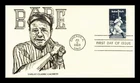 US COVER BABE RUTH BASEBALL FDC SCOTT 2046 PASLAY CLASSIC CACHETS