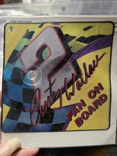 Rusty Wallace #2 Fan On Board Window Waver With Suction Cup       T92