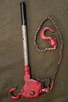 Vintage Coffing Hoist Jack USA   Nice!