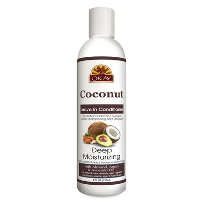 Okay Coconut Deep Moisturizing Leave In Conditioner Helps Replenish Moisture And