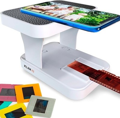 KLIM K2 35mm Filmscanner Handy Dia Negativ Fotoscanner Smartphone