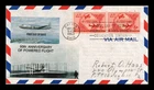 DR JIM STAMPS US COVER POWERED FLIGHT AIR MAIL FDC SCOTT C47 ROMP ADD ON 1 OF 2