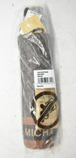 Michael Kors Automatic Open Travel Umbrella Signature Logo Print Brown NWT