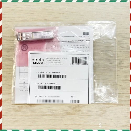Cisco GLC-SX-MMD 1000BASE-SX SFP 850nm 550m LC MMF Transceiver Module