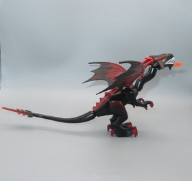 Lego Black red Dragon Fantasy Era Castle minifigure 7094 Kings Castle Siege