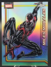 Miles Morales - 2026 Topps Chrome Marvel Comics Refractor #78