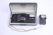 Olympus XA 35mm film camera F.Zuiko 35mm f2.8 Lens A11, A16 Flash Case