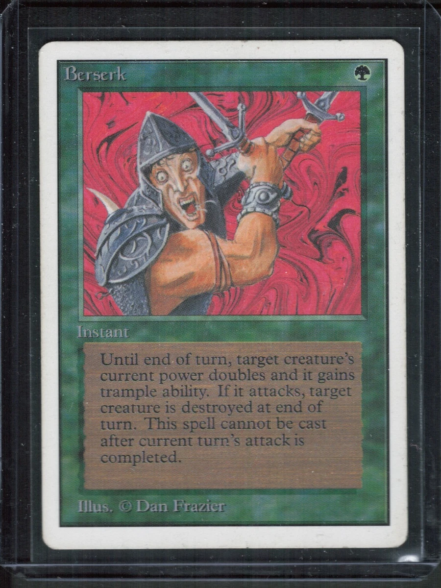 Magic: The Gathering Wizards of the Coast Berserk Individual