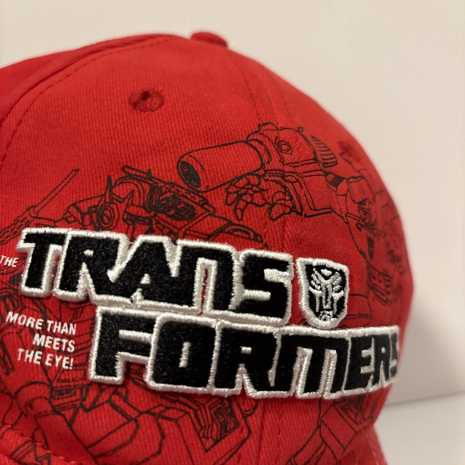 Transformers More Than Meets The Eye 2017! Sombrero rojo ajustable Universal Studios Foto 4 de 4