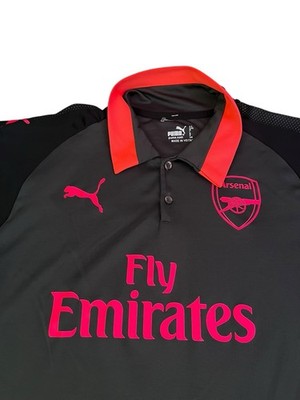 Arsenal 17/18 3rd Ozil #11 Puma UEFA Jersey Size Small Men | eBay