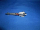 1986 GI JOE ARAH NIGHT RAVEN BOMB MISSILE STICKER PART ACCESSORY