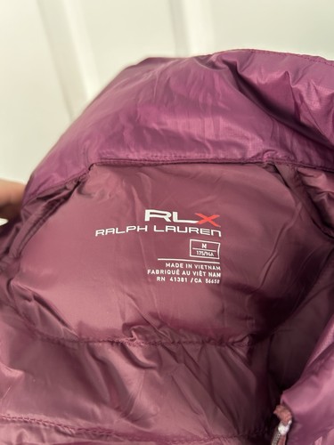 Ralph Lauren Rlx Packable Quilted Panel Puffer Jacket size Medium - Picture 14 of 17