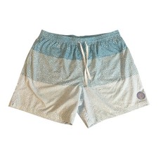 Chubbies Mens Swim Trunks Classic XXL The Whale Sharks Blue Board Shorts