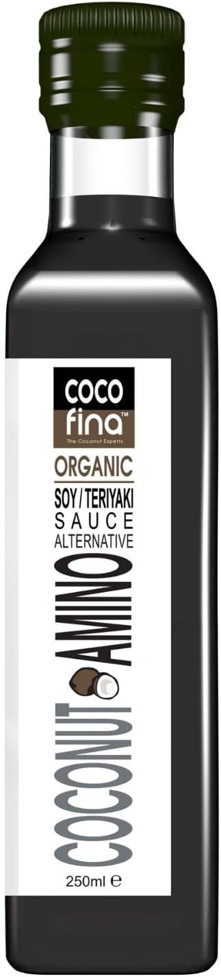 Cocofina Organic Coconut Aminos Alternative to Soy Sauce Teriyaki Sauce Gluten