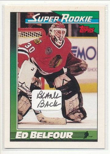 1991 Topps Ed Belfour #4 card