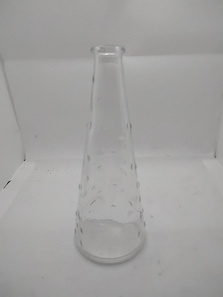 Jarrón Emma Dafnas Ikea de vidrio burbuja transparente 7,25 Foto 3 de 4