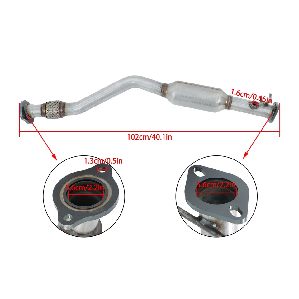 Catalytic Converters 642525 For Buick Century Chevy Impala 3.1L 3.4L 1997-2005 Foto 2 de 4