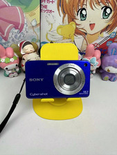 Sony Cyber-shot W560 Blue 14.1MP 4x Zoom CCD Vintage Digital Camera - Tested