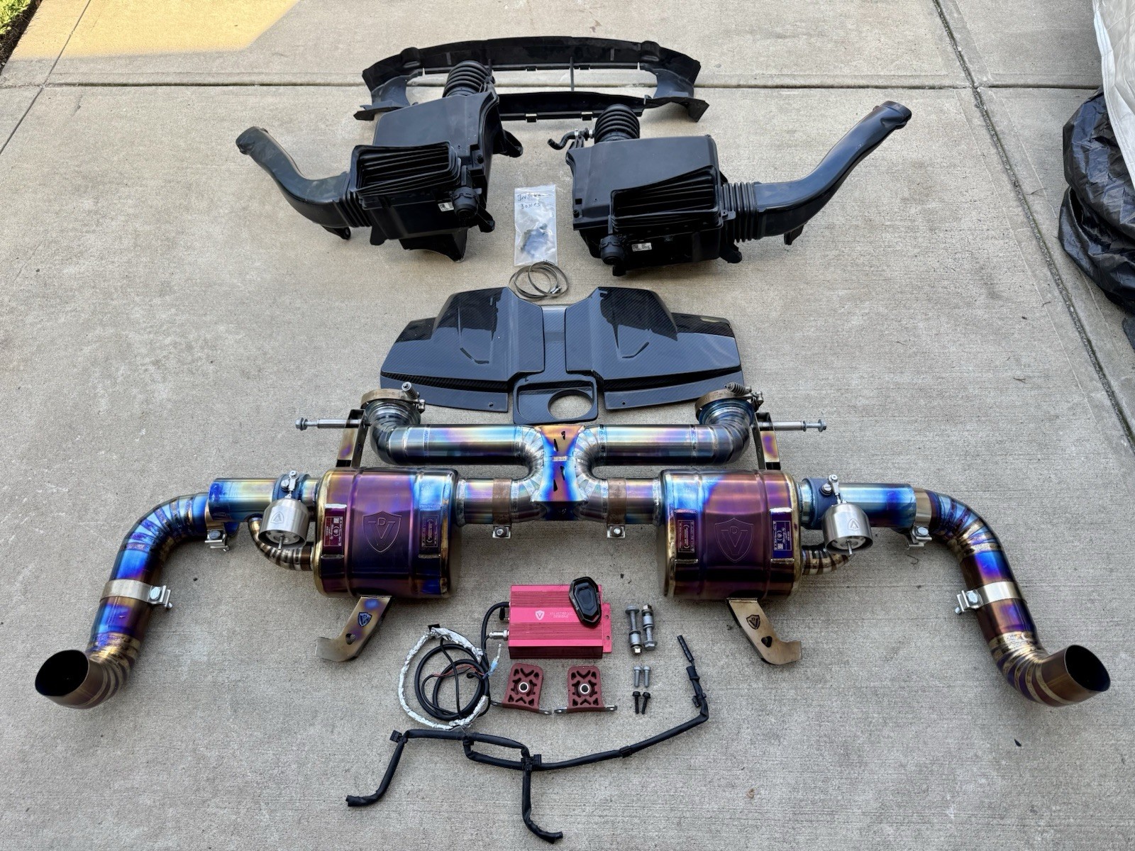 Audi R8 2017 Exhaust systems Set